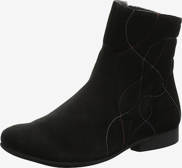 Bottines THINK! en noir : devant