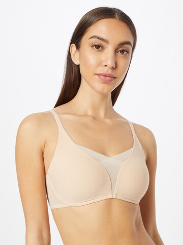 TRIUMPH regular Shapingtop i beige: forside