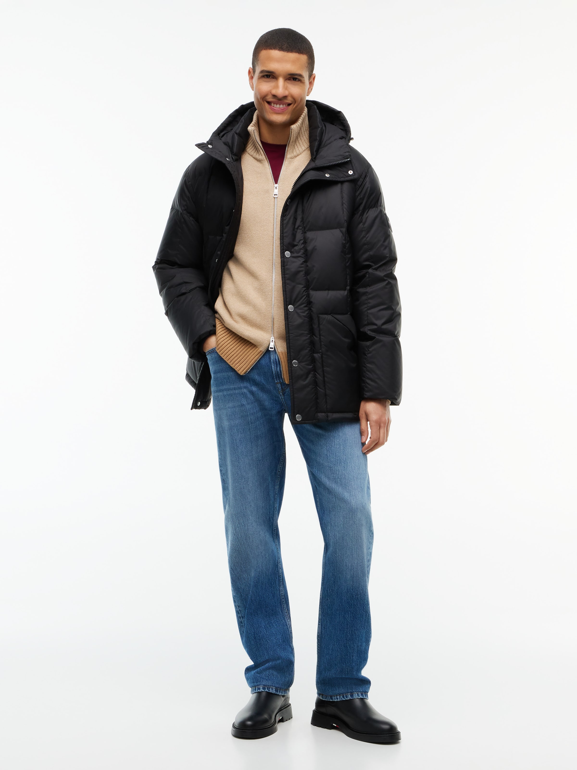 TOMMY HILFIGER - Chaqueta de invierno en negro