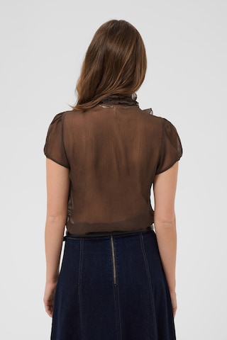 Chemisier 'Lilja' SAINT TROPEZ en marron