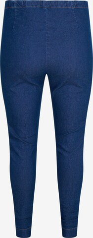 Zizzi - Skinny Jeggings en azul