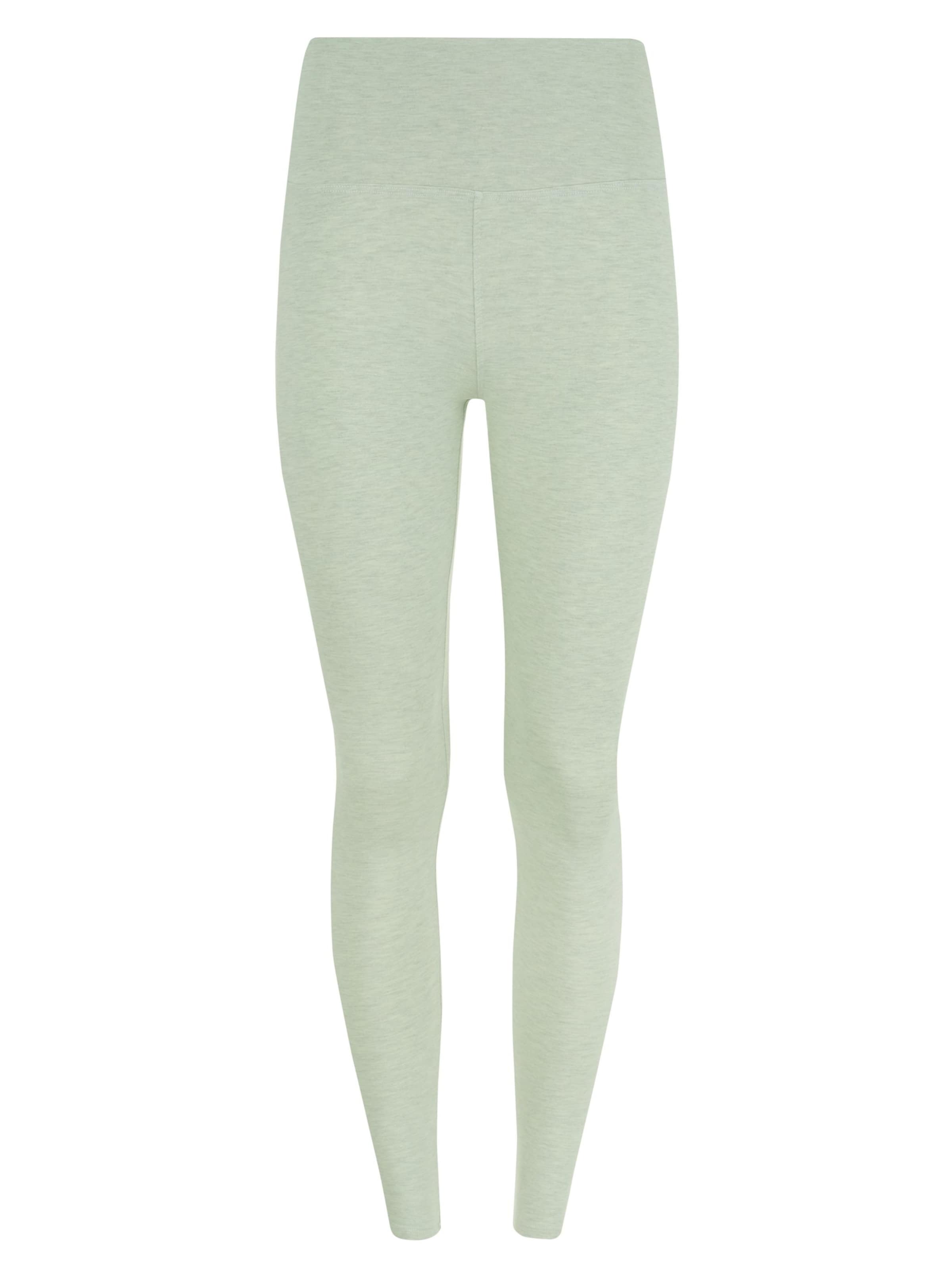 Evoni Skinny Leggings 'Thermo'‌‌‌‌‌ in Grün: Vorderseite