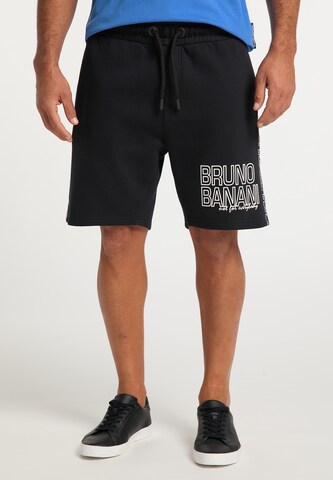 BRUNO BANANI Regular Shorts 'Benneet' in Schwarz: predná strana