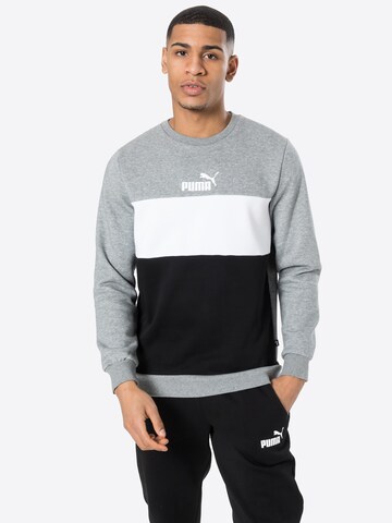 Sweat de sport PUMA en gris : devant