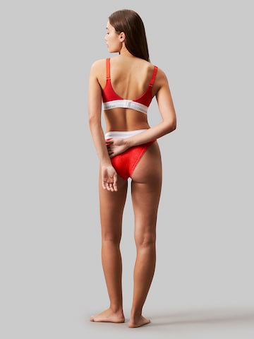 Bustino Reggiseno di Calvin Klein Underwear in rosso