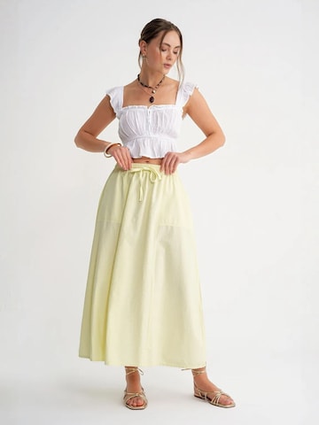 MixRay Skirt in Yellow