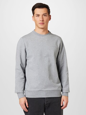 Hackett London Sweatshirt in Grijs: voorkant