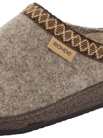 ROHDE Clogs 'Novara-D' in Beige
