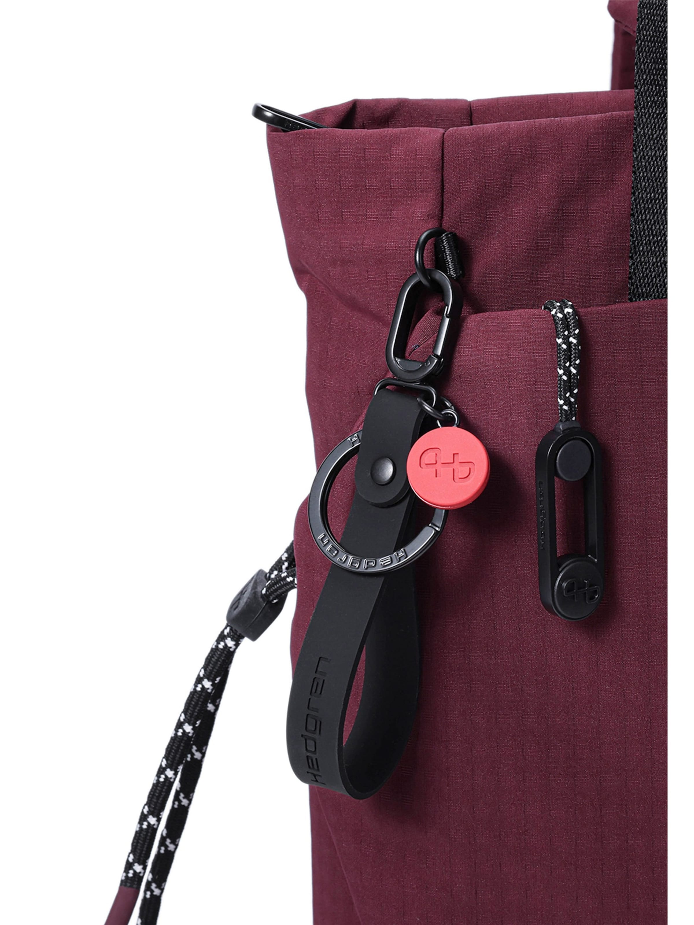 Hedgren Rugzak ' NORIO 6,98L ' in Rood: voorkant