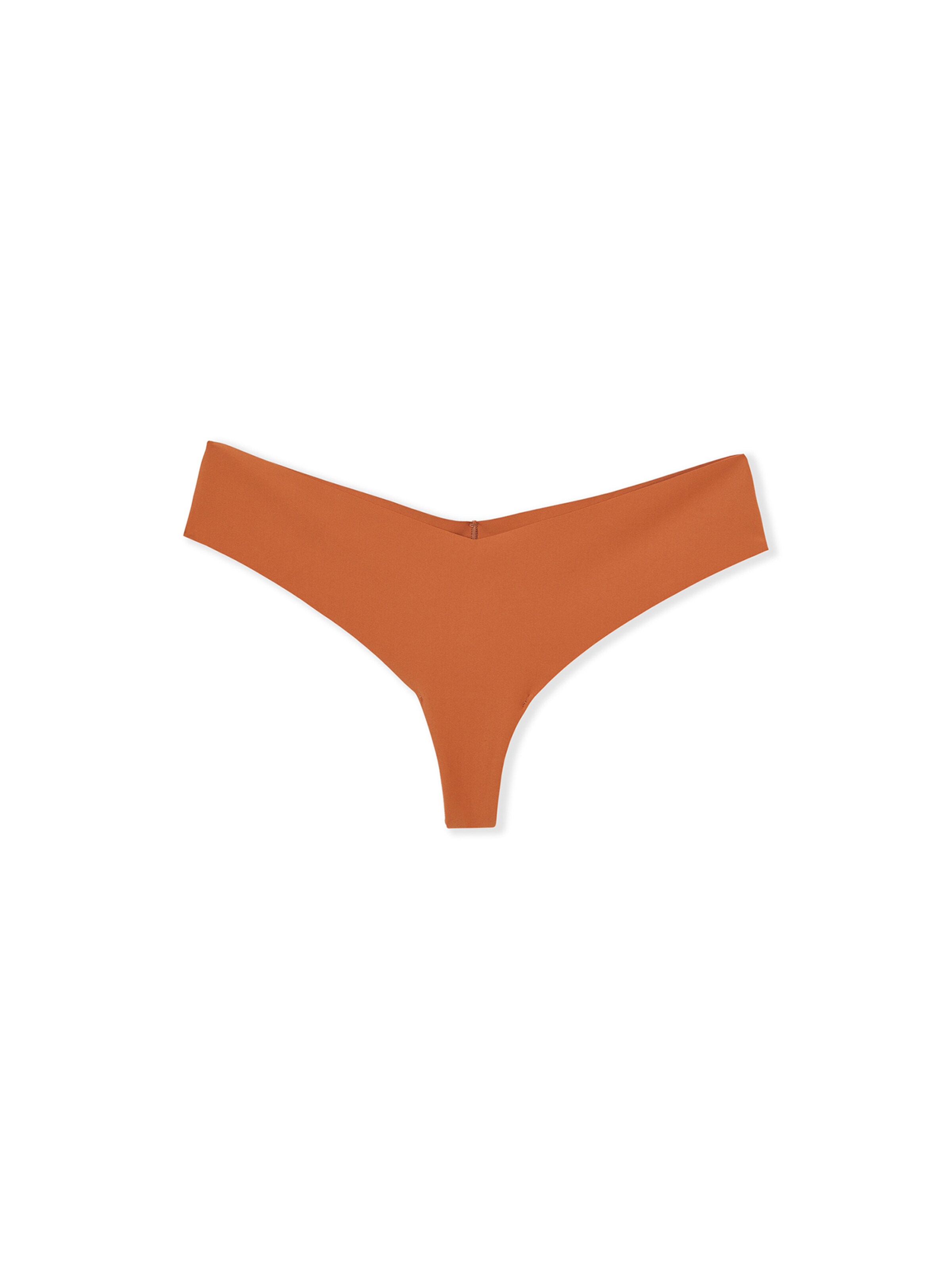ETAM Thong 'Pure Invisible' in Beige: front