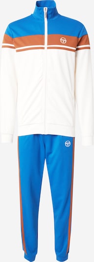 Sergio Tacchini Strój treningowy 'DAMARINDO' w rozmiarze S w kolorze niebieski / koniakowy / białym, Podgląd produktu