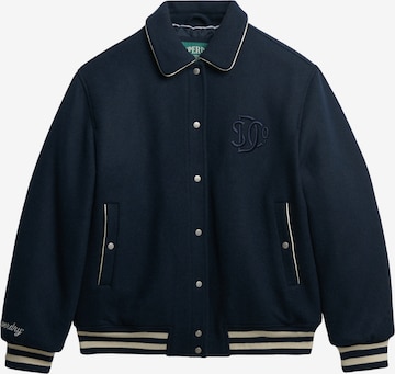 Veste mi-saison 'Country Club' Superdry en bleu : devant
