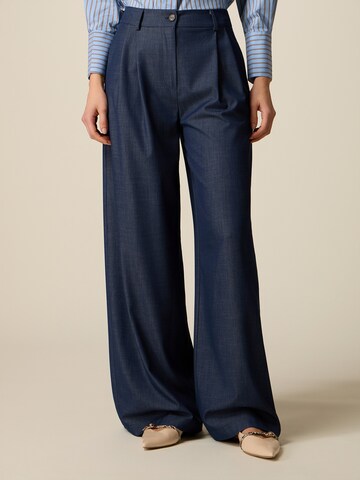 oltre - Ropa ancha Pantalón en azul