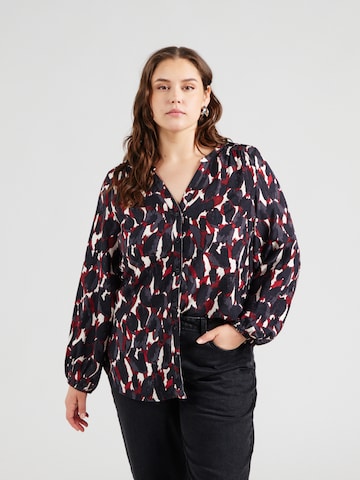 Vero Moda CurveBluza 'VMCFANINI' - crvena boja: prednji dio