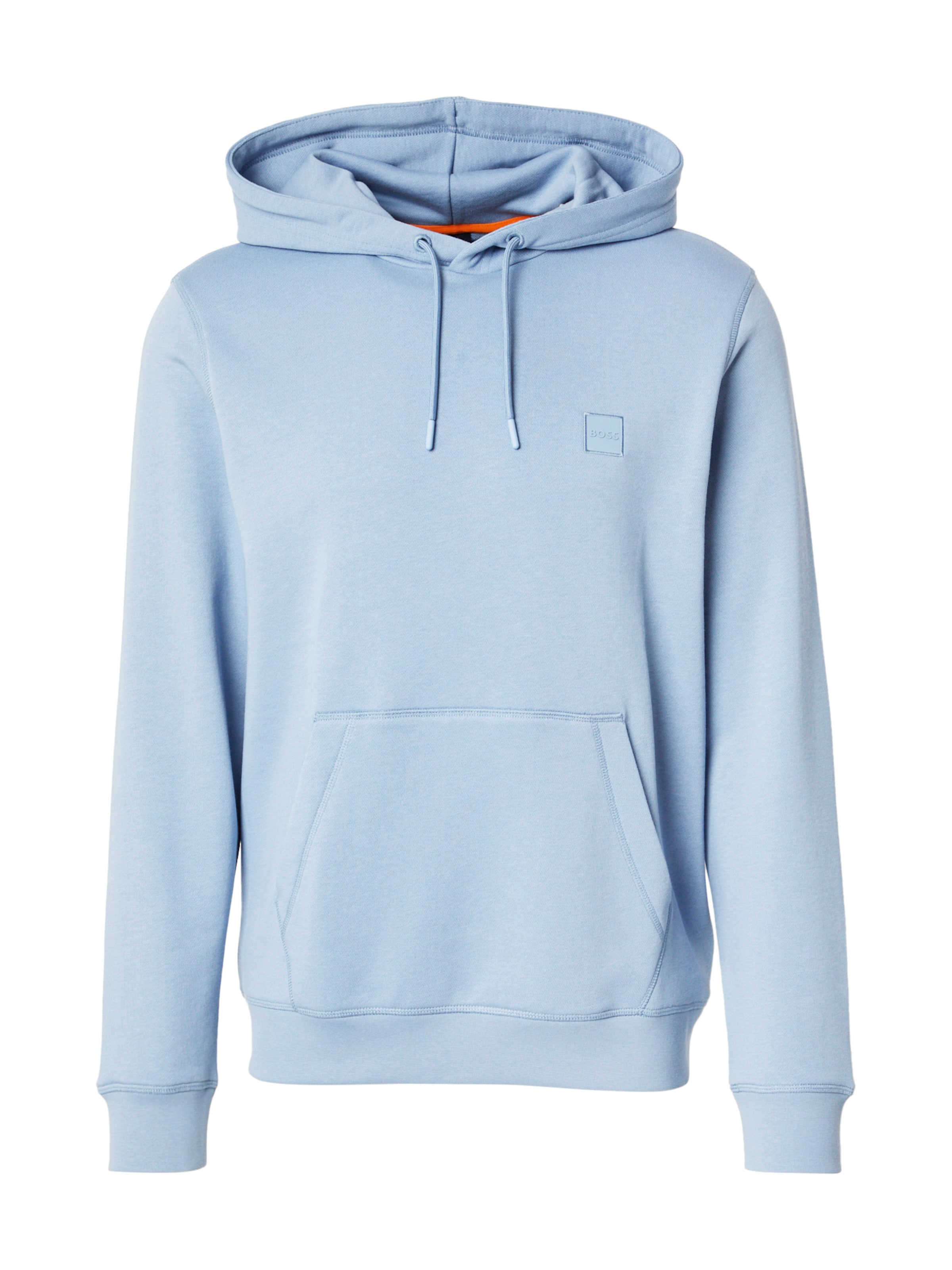BOSS Sweatshirt 'Wetalk' in Blau: Vorderseite