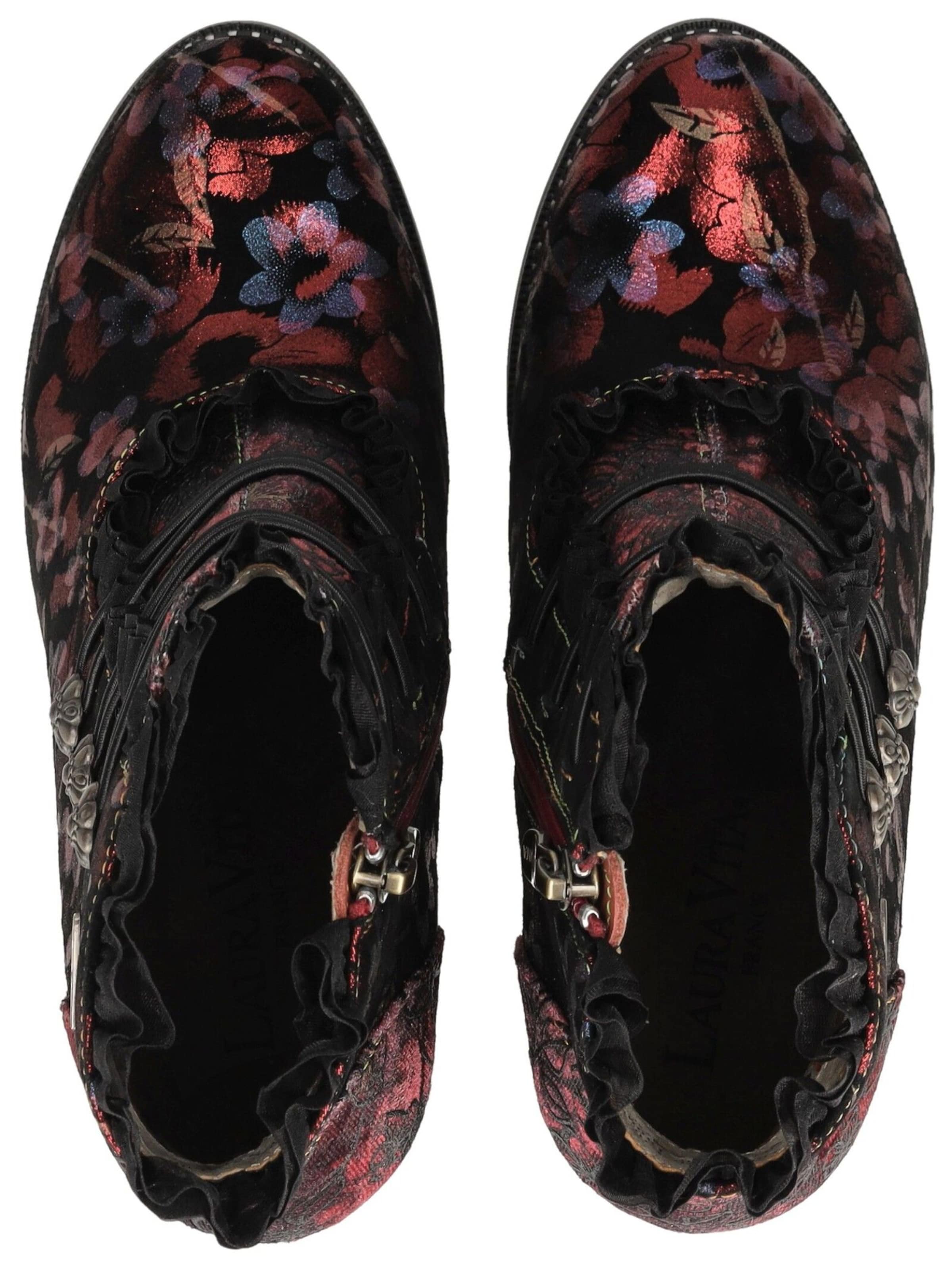 Bottines Laura Vita en rouge