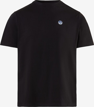 T-Shirt North Sails en noir : devant