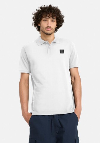TIMBERLAND Poloshirt in Weiß: Vorderseite