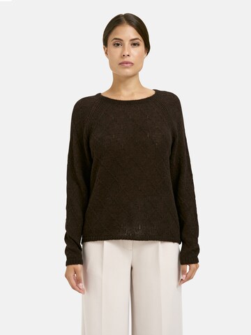 Milano Italy Sweater in Brown: front
