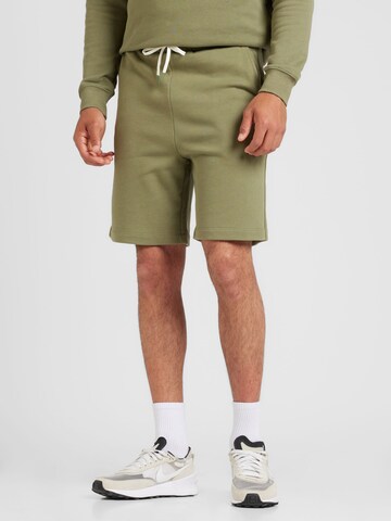 SCOTCH & SODA Regular Панталон 'Essential' в зелено: отпред