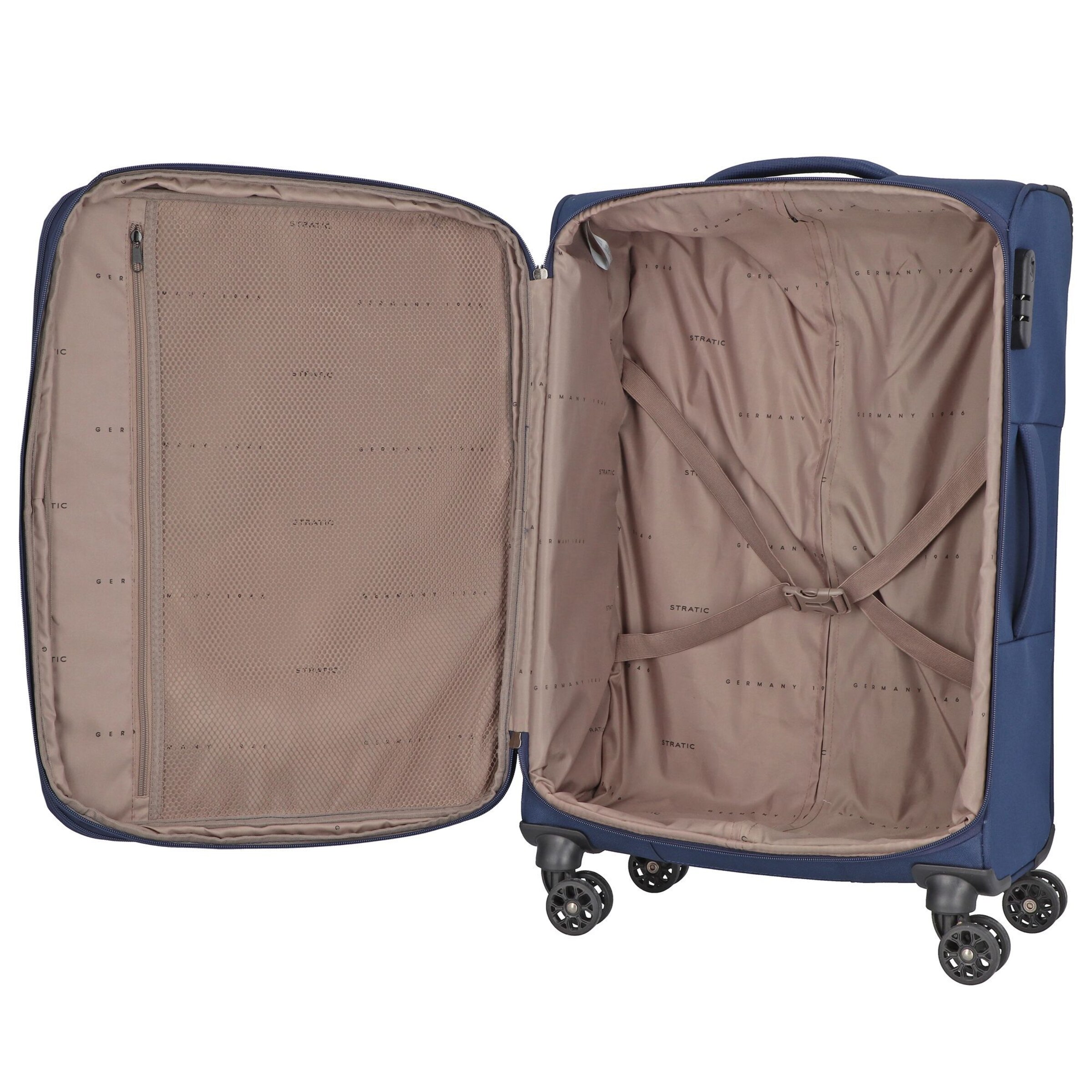 Stratic Suitcase set in Blue