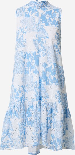 0039 Italy Dress 'Roma' in Light blue / White, Item view