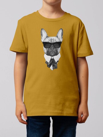 watabout.kids Shirt 'Ein fescher Hund' in Yellow