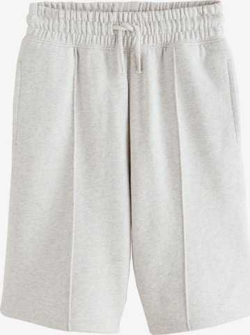 Next - Perna larga Calças em cinzento: frente