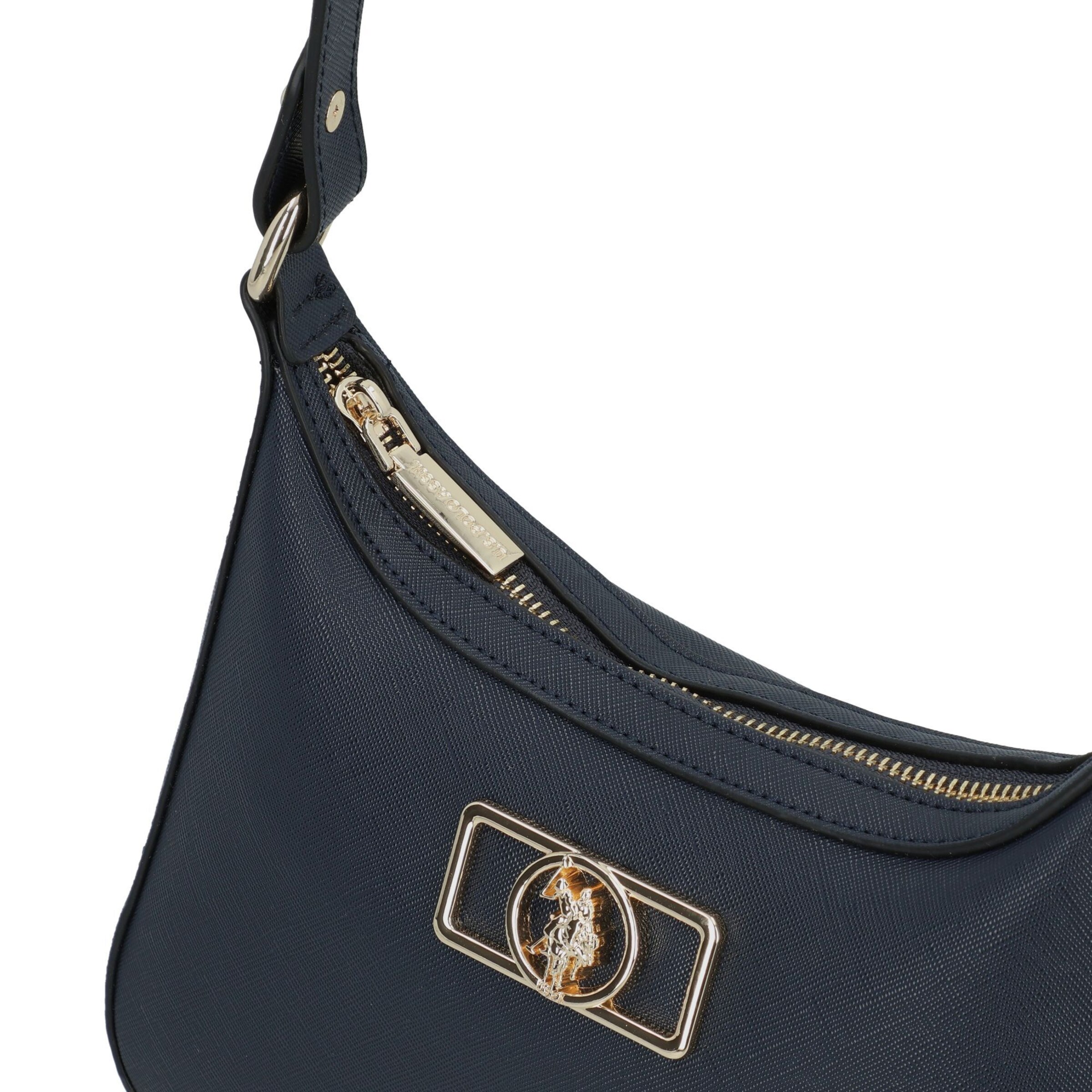 U.S. POLO ASSN. Schoudertas 'Jones' in Blauw