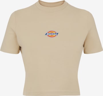 Tricou 'MAPLE VALLEY' de la DICKIES pe bej: față