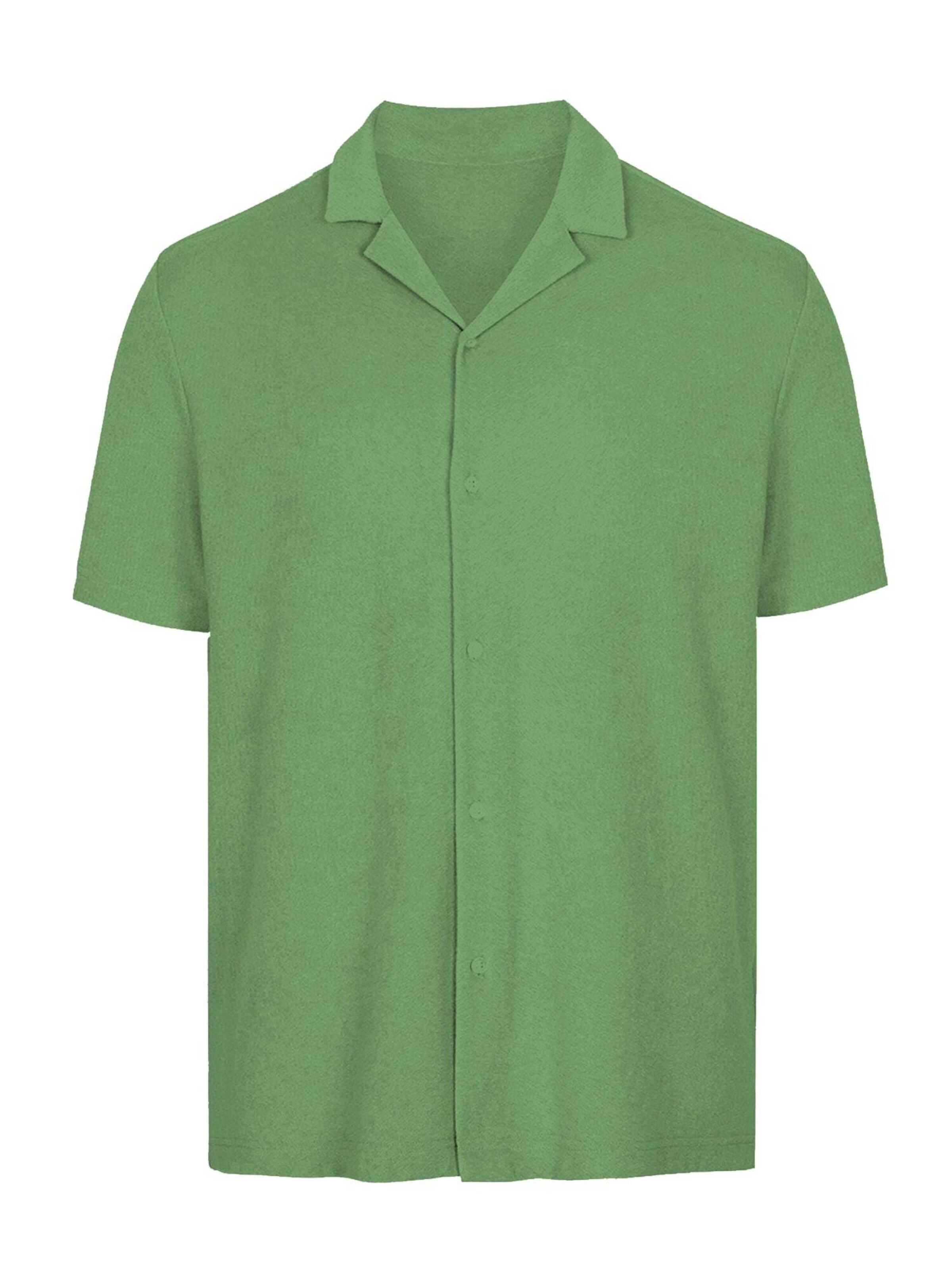 Regular fit Camicia di WESTMARK LONDON in verde: frontale