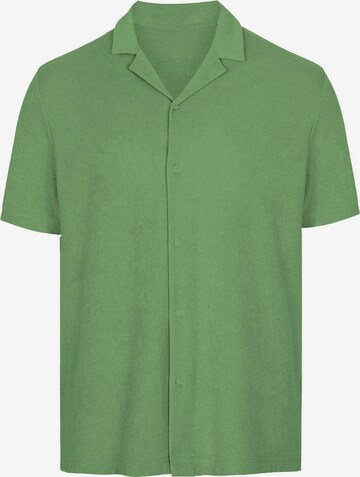 WESTMARK LONDON Button Up Shirt in Green: front