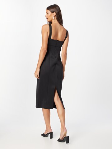 HUGO Red Cocktail Dress 'Kesendi' in Black