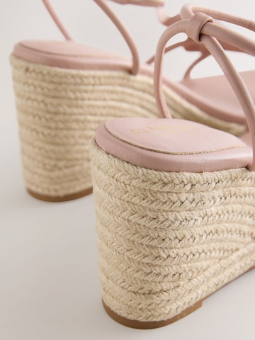 Next Sandalen met riem 'Forever Comfort' in Roze