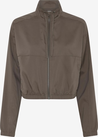 Girlfriend Collective Urheilutakki ' Miller ' värissä ruskea: etupuoli