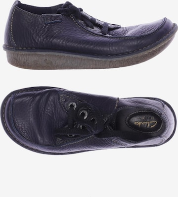 CLARKS Halbschuh 39,5 in Blau: predná strana