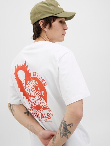 JACK & JONES Μπλουζάκι 'JORBELLAGIO' σε λευκό