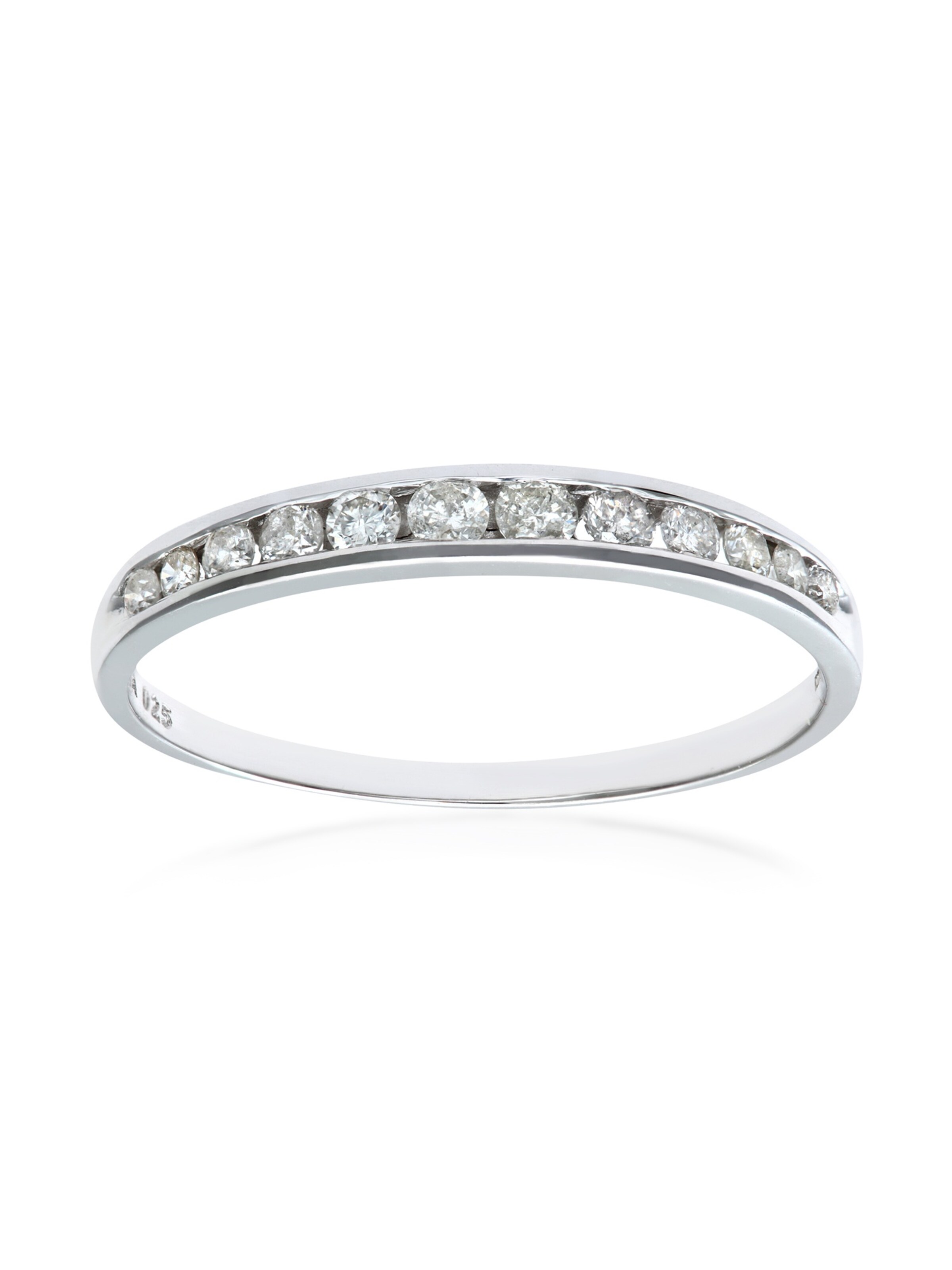 DIAMANT LETERNEL Ring‌‌ in Silber: Vorderseite