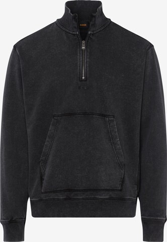 BOSS Sweatshirt in Black: front