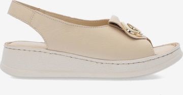 VENEZIA Sandals in Beige: front