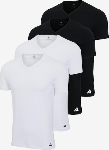 ADIDAS ORIGINALS Shirt in Black: front