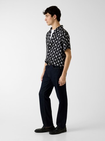 GUESS Regular fit Button Up Shirt in Black