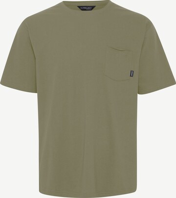 11 Project Shirt in Groen: voorkant