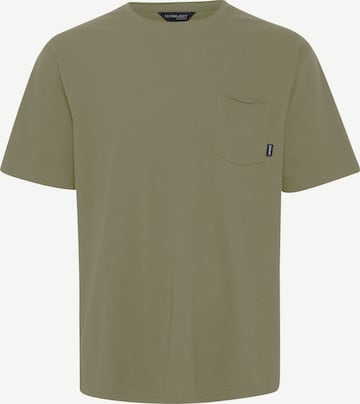 11 Project Shirt in Groen: voorkant