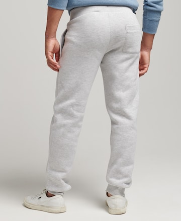 Superdry Tapered Pants 'Vintage' in Grey