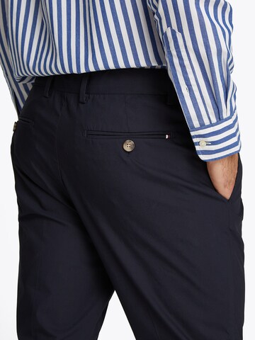 TOMMY HILFIGER - Regular Calças com pregas 'HARLEM' em azul