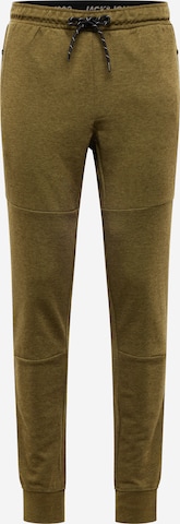 Pantalon 'Will' JACK & JONES en vert : devant