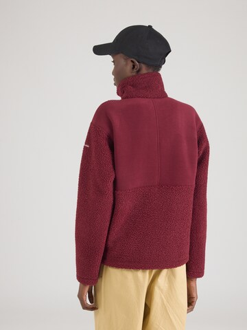 Giacca di pile funzionale 'Panorama™ II' di COLUMBIA in rosso: dietro