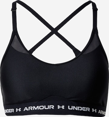 melns UNDER ARMOUR Bezvīļu Sporta krūšturis: no priekšpuses