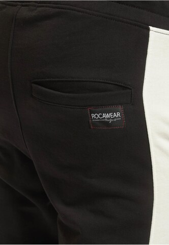 ROCAWEAR Loosefit Hose in Schwarz